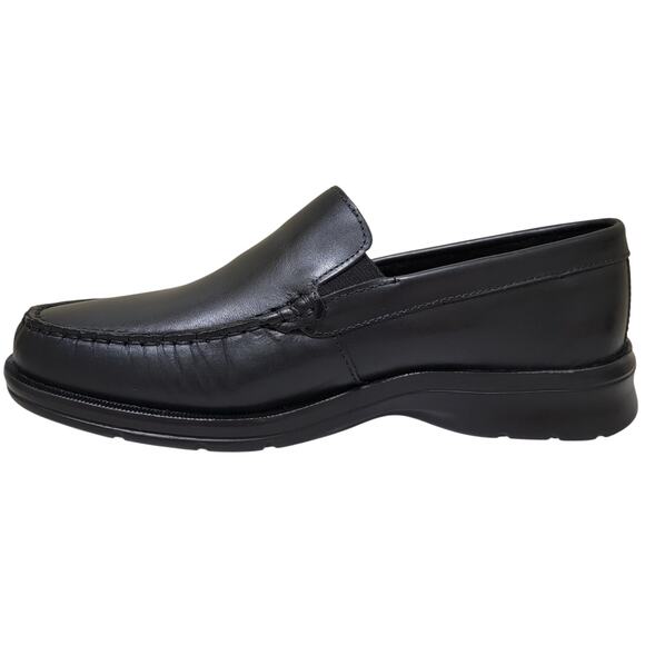 Rockport Men Palmer Venetian Slip On Moc Toe Loafers Size US 7.5M Black Leather main image 4